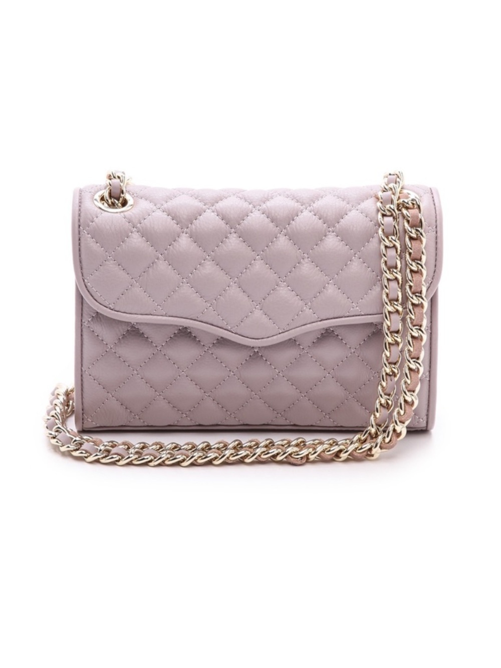 Rebecca Minkoff Mini Quilted Affair Tortora Lilac